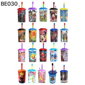 Vaso Plastico Tapa Sorbete BE030