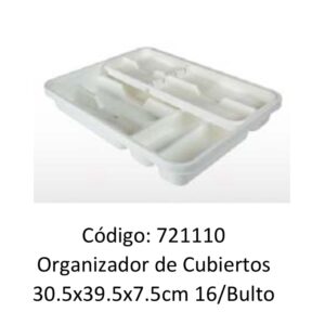 Organizador de Cubiertos 30,5x39,5x7,5cm KM721110