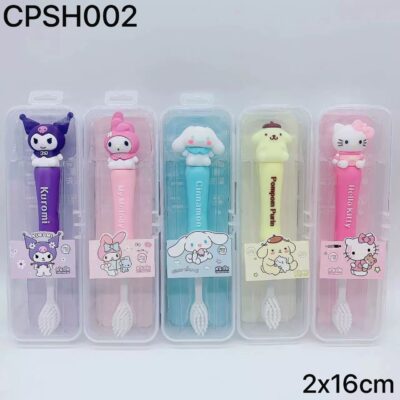 Cepillo Diente Sanrio 2x16cm Apto 4-12 Años CPSH002